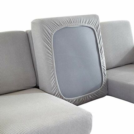 MOVKZACV Sofa Cushion Covers Replacement,High Stretch Sofa Cushion Cover,Sofa Seat Slipcovers Couch Cushion Cover Furniture Protectors Sofa slipc