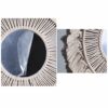 Vixzero 1 Piece Hanging Wall Mirror Bohemian Wall Tapestry Living Room Bedroom Wall Hanging Hallway Decorative Mirror
