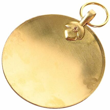 Artibetter Pure Copper Mirror Office Mirror Mini Decor Outdoor Wall Hanging Decor Parabolic Mirror Chinese Scrying Mirror Over The Door Mirror Ba