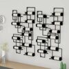 Wine racks metal Iron Wine Rack Wall Shelf Hanging Wine Rack Goblet Holder Cup Holder Glassware Rack Shelf Creative Wine Rack