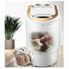 XIAOJUN 1.2kg 260W Mini Wash Machine Semi-automatic Single-barrel Washer Prevent Winding Wave Wheel Laundry Product