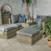 WENTWORTH 4 Seater 5pc Multi Setting Relaxer Set