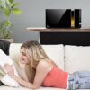 AIQMML Oven Microwave Oven/Built-in with Inverter Technology and Sensor, Bake All-in-One Home Air Two-in-One Electric Appliance Kitchen Appliance