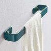 Bathroom Towel Shelf Self Adhesive No Drill Towel Holder Wall Mounted Towel Rack Anti-rust Space Aluminum For Bathroom Toilet,blue,60cm