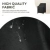 widesmile Garden Chair Cover Patio Stacking Chair Cover Waterproof 420D Oxford Fabric Outdoor Protective Cover for Stackable Chairs Anti-UV 89x89