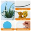Aster 6 Pack Acrylic Round Mirrors Non Glass Round Mirror