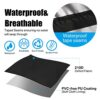 wiipara Garden Sunbed Cover, Sun Lounger Covers Waterproof, Windproof, Anti-UV, Heavy Duty Rip Proof Oxford Fabric Outdoor Patio Garden Lounger C
