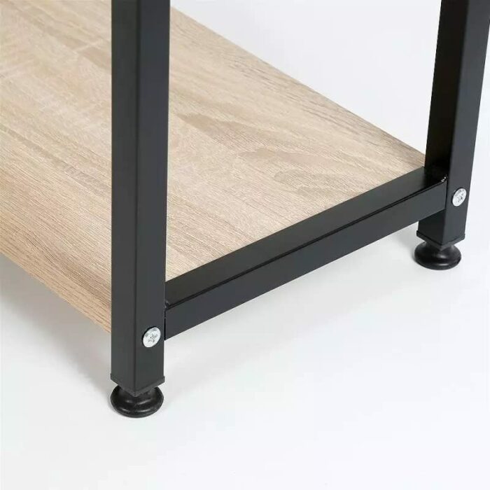 DINGZZ Desk With Shelves Corner Computer Desk Home Office Gaming Table Work Station Study Writing Desk Home Office Furniture