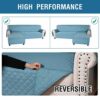 Topchances Sofa Covers Waterproof,Sofa Slipcovers 3 Seater Reversible L Shape Reversibl Chaise End Sofa Protector for Pets Furniture Sectional Co