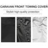 2 Pack Folding Reclining Chair Cover with Storage Bag & Drawstring, Heavy Duty Oxford Weatherproof Zero Gravity Chairs Cover Dustproof Anti-UV Su