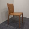 WALNUT Saddle Leather Dining Chair Single Relaxed Chair Dining Stool Furniture Furniture Chairs for Kitchen