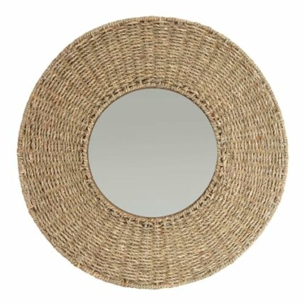 Geko Natural Seagrass Mirror 50cm