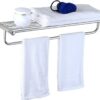 Bathroom Towel Rack Towel Bar Stainless Steel 304 Tower Hanger Towel Stand Towel Hanging Bathroom Balcony Kitchen Shelf Towel Bracket Tower Hange