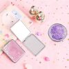 TYFYH Compact Makeup Mirror 2 Pcs Small Handbag Mirrors Pocket Mirror, Double-Sided Magnifying, Mini Hand Held Mirrors for Mum Girl Student Birth