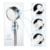 Basin Handheld Shower Kit Shower Head with Hose External Handheld Shower Head Set for Hair Washing Pet Showering Bathroom Utility Room Laundry Tu