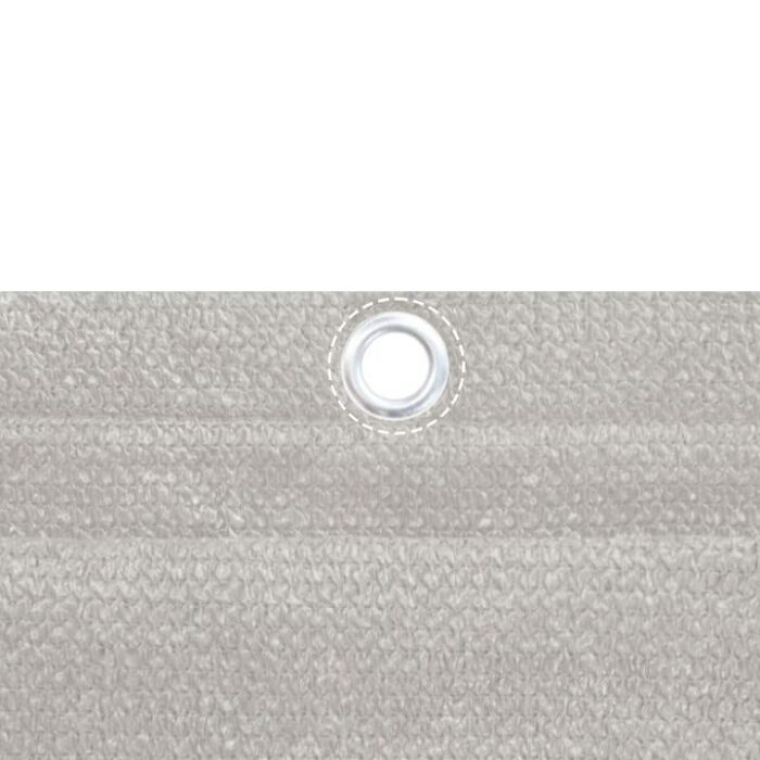 SUNNY GUARD Balcony Privacy Screen Cover Garden Privacy Screen HDPE Weatherproof UV Protection Windscreen with Cable Ties,90x300cm Anthracite