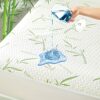 Twin XL Waterproof Mattress Protector, Cooling and Breathable Rayon Made from Bamboo College Dorm Mattress Pad Cover, Deep Pocket Bed Cover-Stret