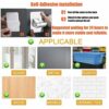 ANMEISH Shower Head Holder with Hook, All Metal Adjustable Shower Holder Bracket No Drilling, Universal Adhesive Shower Head Holder Wall Mounted