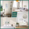 BLYLUND Shower Niche 12" x 24" Matte White Single Shelf Organizer NO Tile Needed, Stainless Steel Modern in Wall-Inserted Niche Recessed Shower S