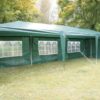 Airwave 3m x 9m Party Tent Marquee with Side Panels, 3 Windbars Included, Church Style Windows, Ideal for Large Outdoor Spaces, Perfect for Short