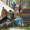 BIIB Gifts for Men, Multi Tool Pen with LED, Mens Gifts for Dad Gadgets for Men Camping Accessories, Birthday Gifts for Men Who Have Everything,