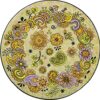 wash+dry Anemone Door Mat 85 x 85 cm Washable for Indoor and Outdoor Use