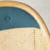 WALNUT Office Kitchen Arm Dining Chair Rattan Outdoor Restaurant Ergonomic Chair Wooden Party Furniture