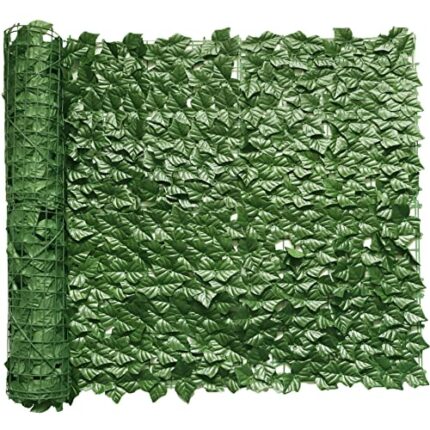 Artificial Ivy Privacy Fence, 300 x 100 cm, Artificial Plants Privacy Screen and Artificial Ivy Decoration for Garden screening Privacy Protectio