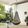WAREMAID Hammock Chair Hanging Kit Swing Ceiling Mount, Heavy Duty Swing Hanger Hook with Chain, Playground Hanging Chair, Swing Set, Yoga, Tree,