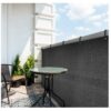 WANGCL Balcony Privacy Screen Fence Cover Privacy Screen UV-Resistant Visibility Reduction Fence Screen for Balcony for Outdoor Backyard Balconys