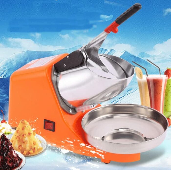 n/a Ice Shaver and Snow Cone Machine Premium Portable Ice Crusher and Shaved Ice Machine with Ice Cube Trays