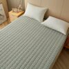 UE-MAOLU Full Size Tatami Floor Mattress,Jacquard Washed Cotton Japanese Futon Mattress,Student Mattress Topper,Folding Tatami Queen (Color : B,