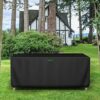 UDODIY Garden Furniture Covers,Waterproof Patio Furniture Covers 600D Oxford Fabric Garden Table Cover with Air Vent Zipper Carrying Bag Windproo