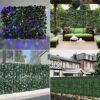 Artificial Ivy Privacy Fence, 300 x 100 cm, Artificial Plants Privacy Screen and Artificial Ivy Decoration for Garden screening Privacy Protectio