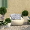 ARVOV Outdoor Waterproof Cushion Cover, Waterproof Cushion Case, Throw Pillow Covers Waterproof for Outdoor Patio Garden Blench Tent Living Room