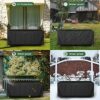 UDODIY Garden Furniture Covers,Waterproof Patio Furniture Covers 600D Oxford Fabric Garden Table Cover with Air Vent Zipper Carrying Bag Windproo