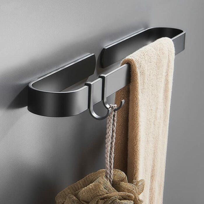 Stainless Steel Towel Rail Self Adhesive Towel Holders for Bathrooms Towel Rack Towel Storage Kitchen Towel Holders Tea Towel Holders Hand Towel