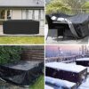 ZXFYHD Garden Furniture Cover Patio,Furniture Covers 210D Oxford Furniture Dustproof Cover For Rattan Table Cube Chair Sofa Waterproof Rain Garde