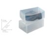 WENKO Storage Box for Shoes-Set of 2, Polypropylene, 34 x 13 x 21 cm