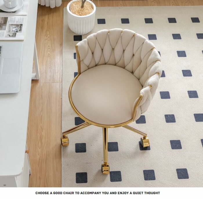 Luxury Makeup Chairs,Furniture,Bedroom Dressing Stools,Home Dressing Tables,Armchairs,Manicure Stools,Computer Desks,Chair (Pink)