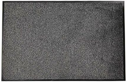 Dandy by William Armes, Soft Absorbent Cotton Washamat Door Mat Small, Anthracite, 60 x 40