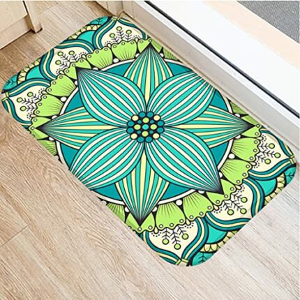 SDFGH Doormat Geometry Mats Entrance Doormats Washable Kitchen Mats for Home Floor Bathroom (Color : 3-pack, Size : 40 * 60cm)