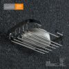 VIBORG Solid Extra-thick Sus304 Stainless Steel Wire Wall Mount Mounted Bathroom Bath Shower Soap Bar Basket Dish Shelf Holder Caddy (Polished mi