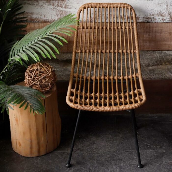LXXSH Wood Dinning Chair Back Office Kitchen Dining Chairs Room Comfortable Home Furniture