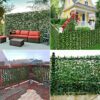 Artificial Ivy Privacy Fence, 300 x 100 cm, Artificial Plants Privacy Screen and Artificial Ivy Decoration for Garden screening Privacy Protectio