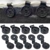 10pcs Shade Cloth Plastic Clips, Net Clips for Greenhouse Film Sunshade Net Anti Bird, Plastic Shade Cloth Clips Heavy Duty for Canopy Outdoor Ga