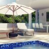 Umbrella Base Weight Bag Weather and UV Resistant Sand Bags up to 85 Ponds of Sand Fits Any Offset Outdoor Patio Umbrella Stand
