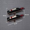 EMISOO Wine Rack Wall Mounted - Wall-Mounted Wine Rack | 2/4/6/8/10/12 Bottles | Metal Wine Rack | Elegant Kitchen, Restaurant, Bar or Wine Cella