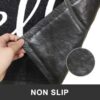 comfoyar Dirt Trapper Door Mat, Non Slip PVC Durable Washable Front Doormat for Indoor and Outdoor, Welcome Hello Barrier Mat for Entrance Back D