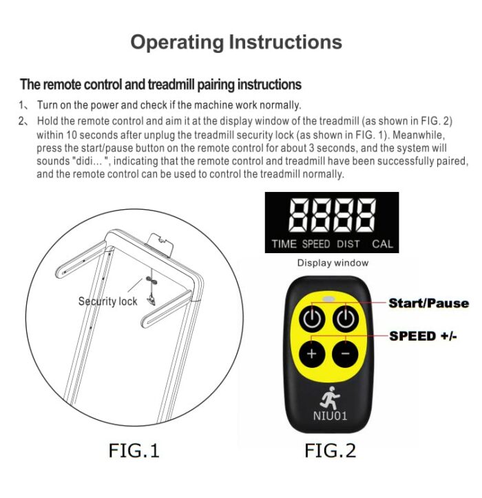 Replacement for Specific Superfit Costway Treadmill Remote Control